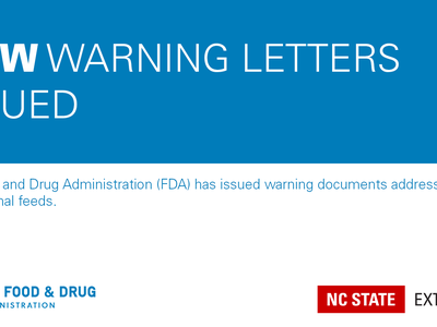 blue and white banner image announcing the FDA warning letters