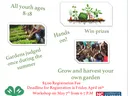 Flyer for mini-garden