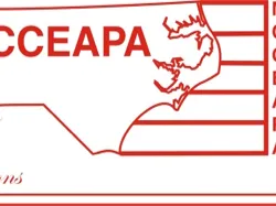Logo for NCCEAPA in red