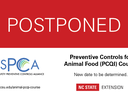 Red and white postponement for PCQI course