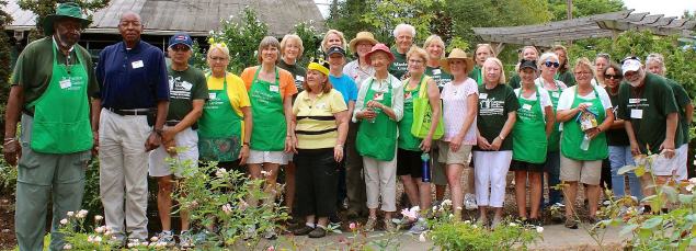 Master Gardener volunteer group photo