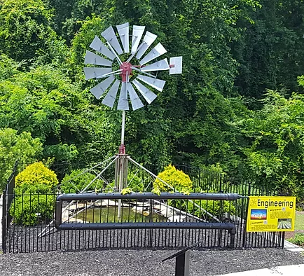 stem garden windmill
