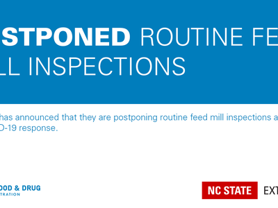 FDA postponing inspections graphic