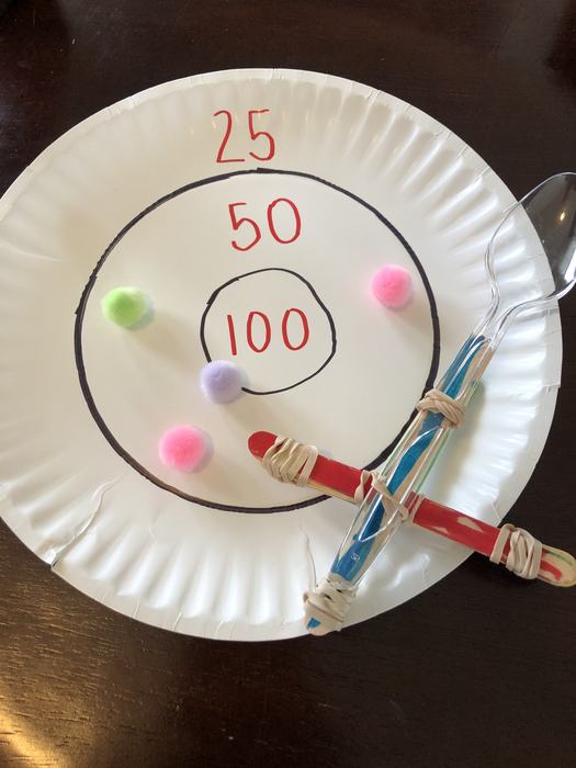 Popsicle Stick Catapult Game Supplies