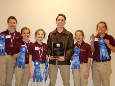 Junior Horsebowl Team Champions Alamance County