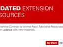 red and white announcement of updated resources