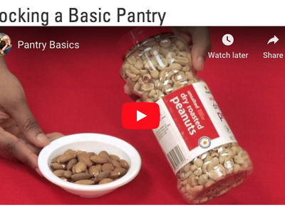 stocking a basic pantry