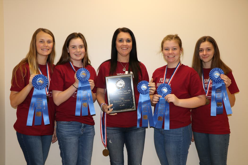 Senior Horsebowl Team Champions Union County