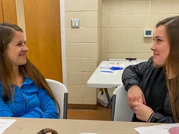 sharing at CRM training