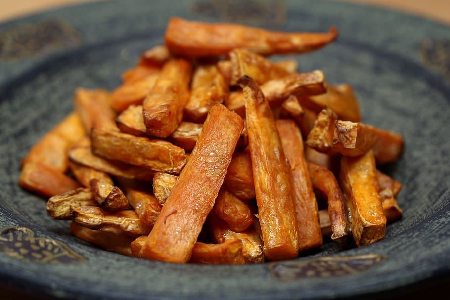 Sweet Potato Fries on a plate