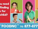 Info finding meals for your child