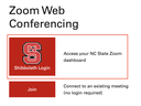 Zoom Shibboleth screen