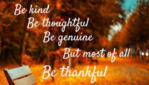 Be thankful header