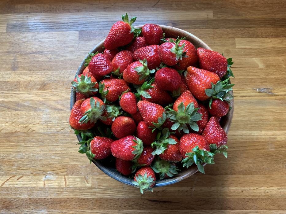 Fresh strawberries