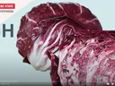 Two radicchio halves with text "pH" and NC State Extension logo and 4‑H clover