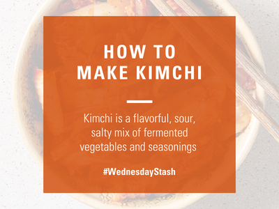 How to make kimchi; 'Flavorful, sour, salty mix of fermented vegetables and seasonings'