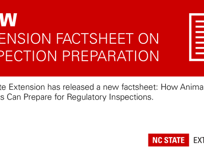promotional header with text New Extension Factsheet on Inspection Preparation