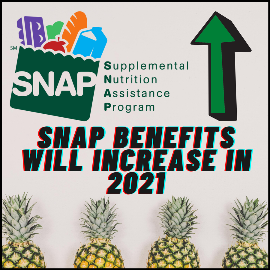SNAP Benefits Increasing