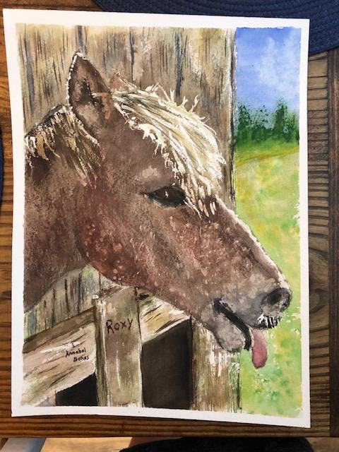 Horse painting