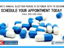 Medicare open enrollment flyer
