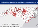 NCDA Unsolicited Seed Map