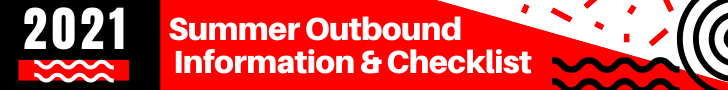Summer Outbound Information and Checklist banner