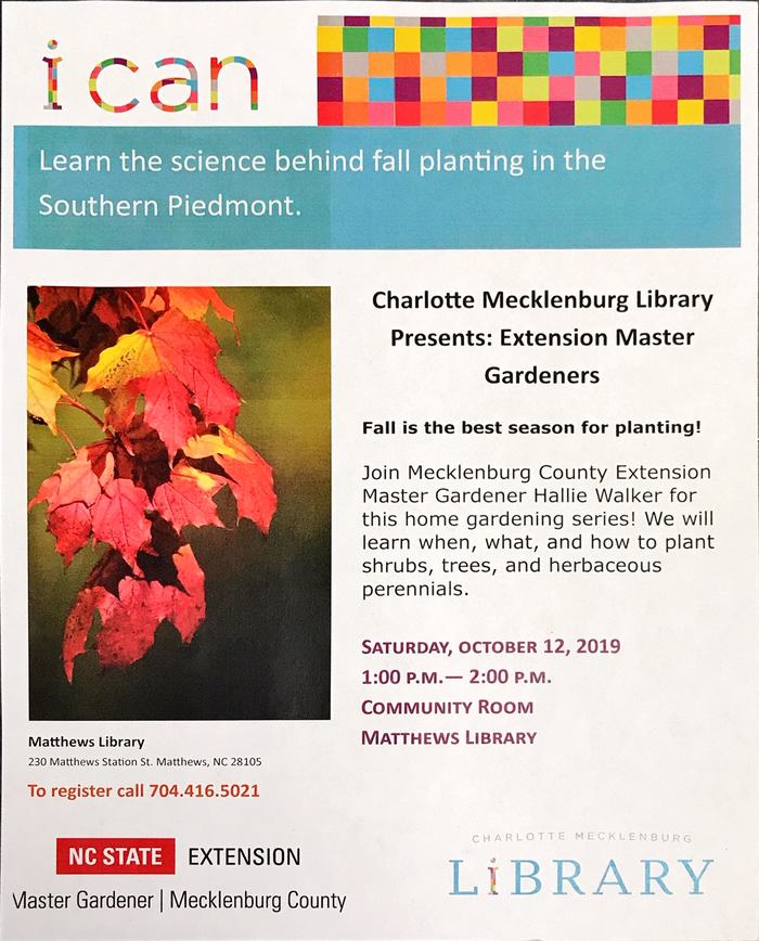 flyer advertising a lecture