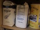Stored products susceptible to pantry pest invasion.