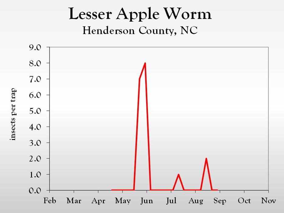 Graph of insect population trends