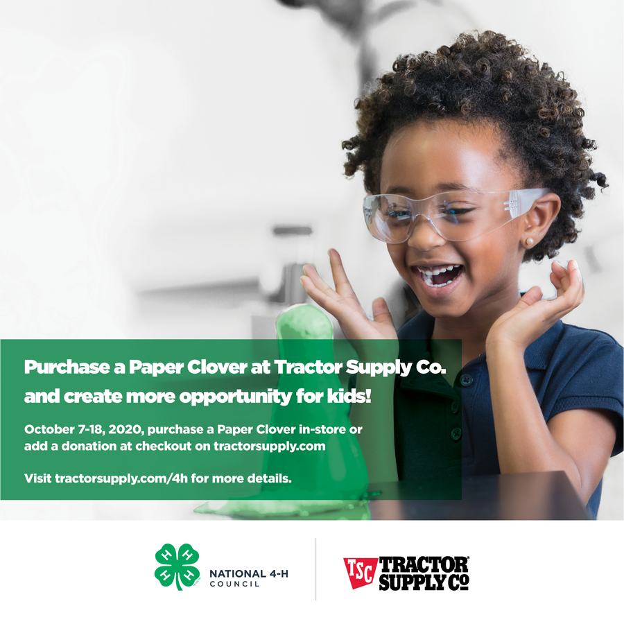 Young girl with safety glasses