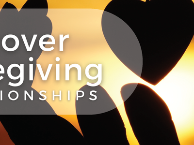 Discover Caregiving relationships header