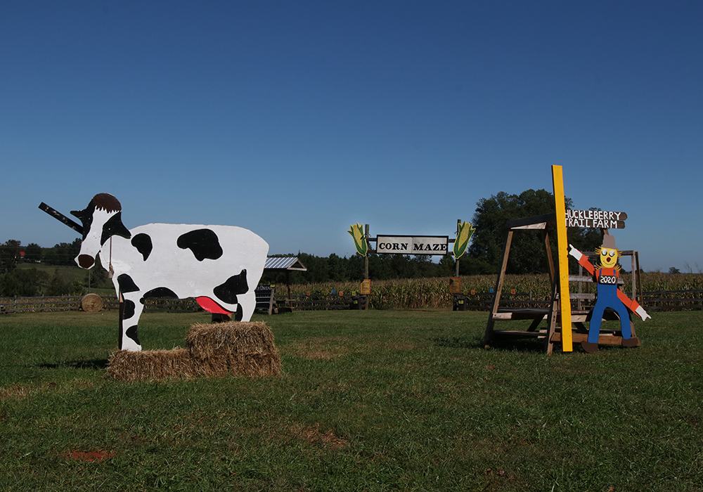 Corn maze enterance