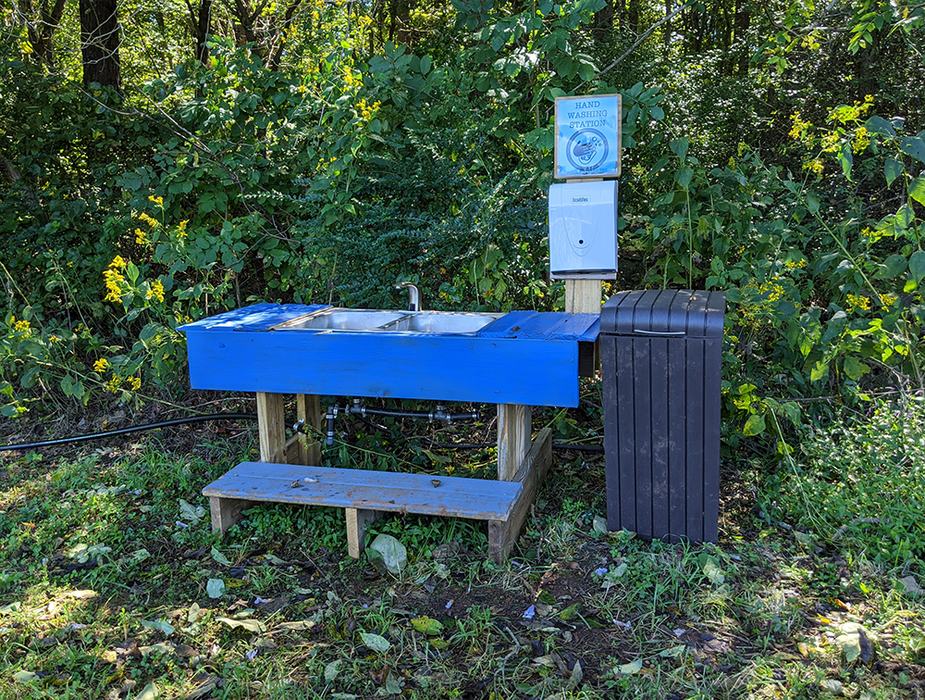 Hand washing station