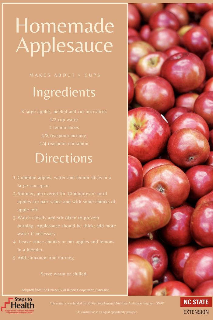 apple sauce recipe
