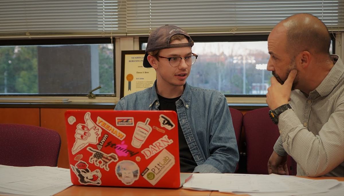 Inside peer debriefing with Sam Hall and Dr. Morais