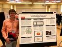 Hall presenting initial Research at 2019 Symposium