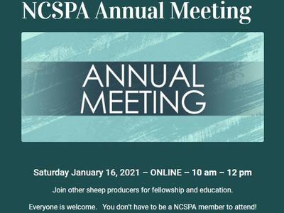 Annual Meeting flyer
