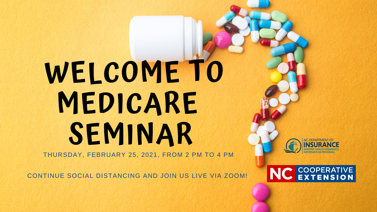 Pill bottle with Medicare program advertisement