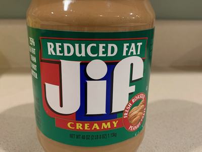 jar of peanut butter