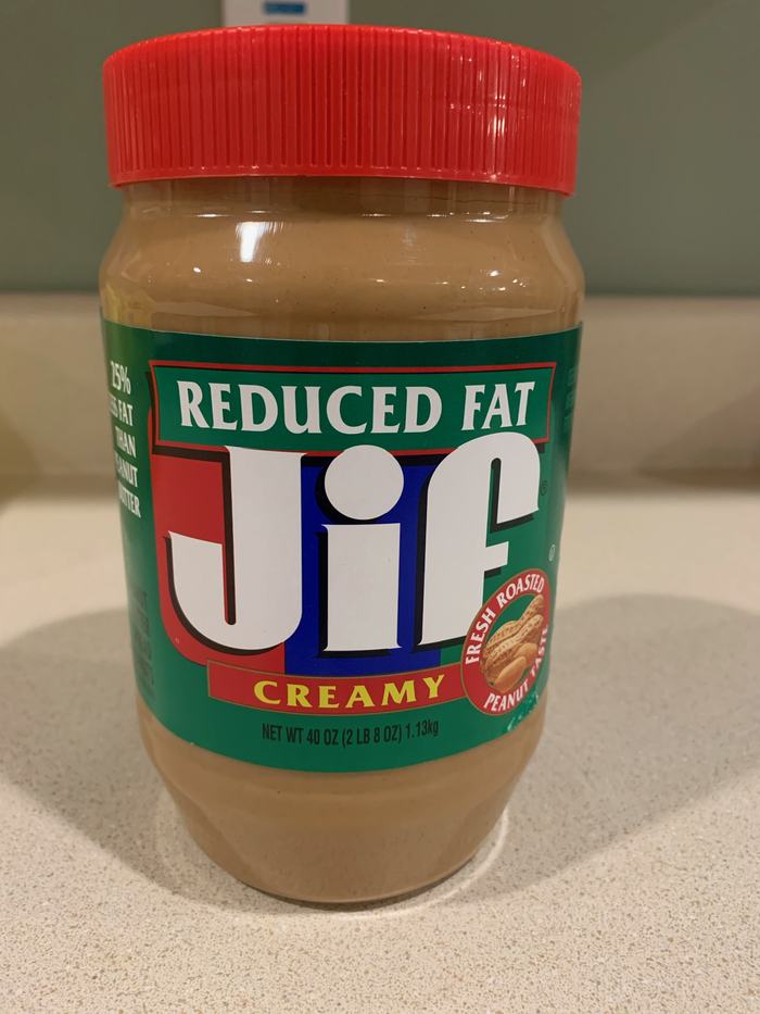 jar of peanut butter