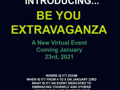 Be You Extravaganza virtual event Jan 23, 2021 via Zoom for 4‑Hers ages 13–19