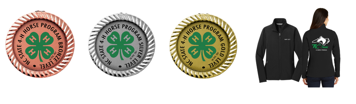 Horse program achievement awards