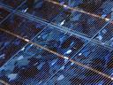 closeup image of solar PV panels