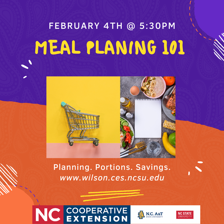 Meal Planning 101 flyer