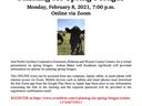 NC Cooperative Extension flyer: Planting for Spring Forages — Feb 8, 2021, 7:00 p.m., Online via Zoom