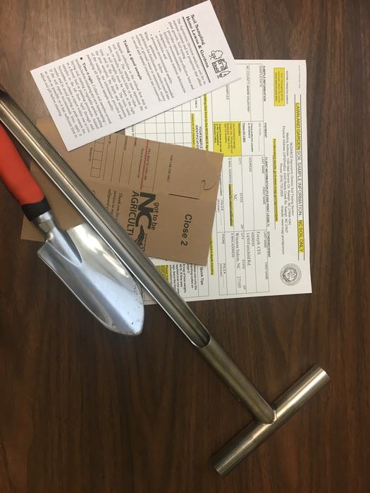 Soil testing supplies
