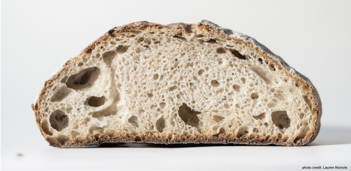 Loaf of sourdough bread