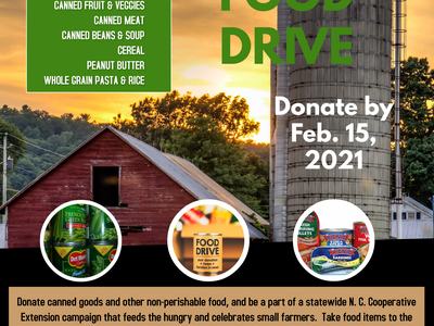 Small Farms Week Food Drive