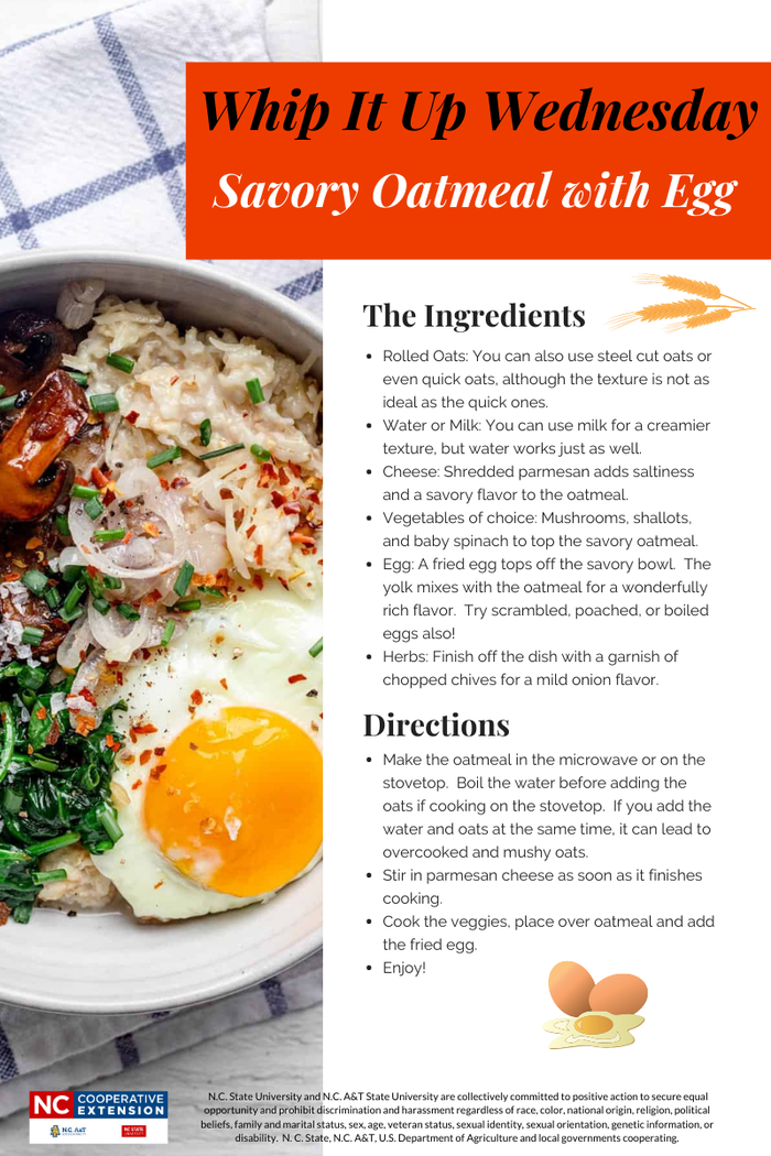 Savory Oatmeal with Egg