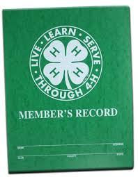 4-H Record Book